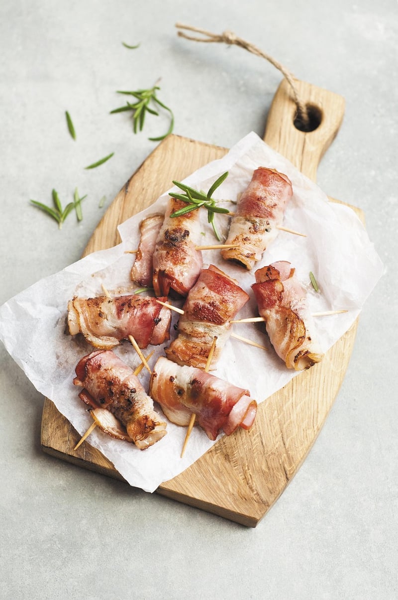 Bacon-Wrapped Dates